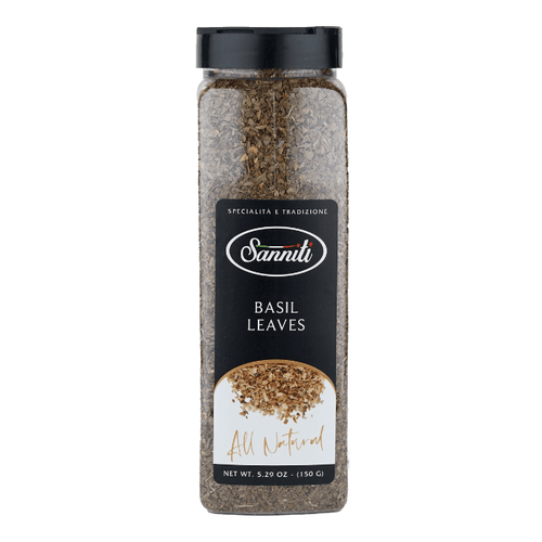 Sanniti Basil Leaves, 5.29 oz Pantry Sanniti