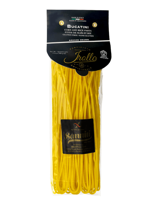 Sanniti by Irollo Gluten Free Bucatini, 17.6 oz Pasta & Dry Goods Sanniti