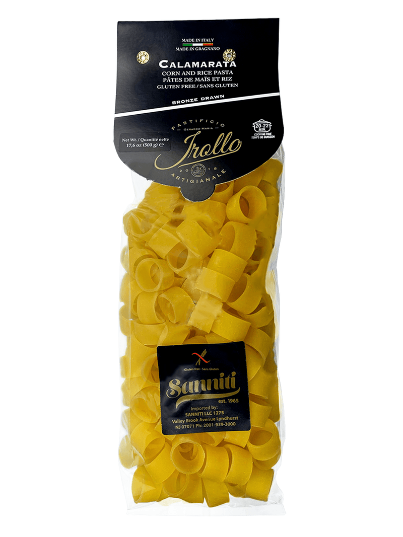 Sanniti by Irollo Gluten Free Calamarata, 17.6 oz Pasta & Dry Goods Sanniti
