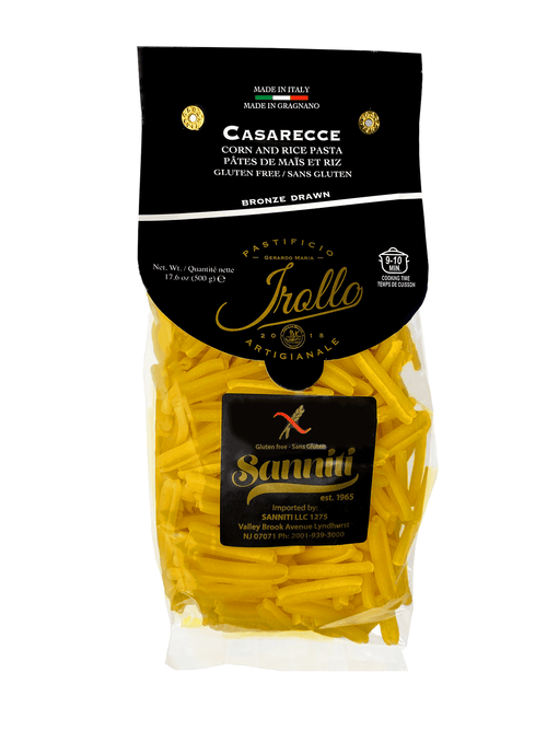 Sanniti by Irollo Gluten Free Casarecce, 17.6 oz Pasta & Dry Goods Sanniti