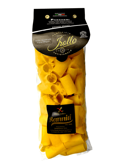 Sanniti by Irollo Gluten Free Paccheri, 17.6 oz Pasta & Dry Goods Sanniti 