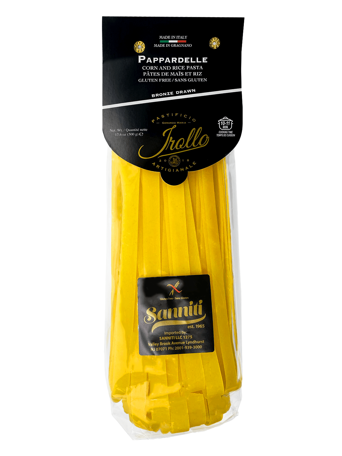Sanniti by Irollo Gluten Free Pappardelle, 17.6 oz Supermarket Italy