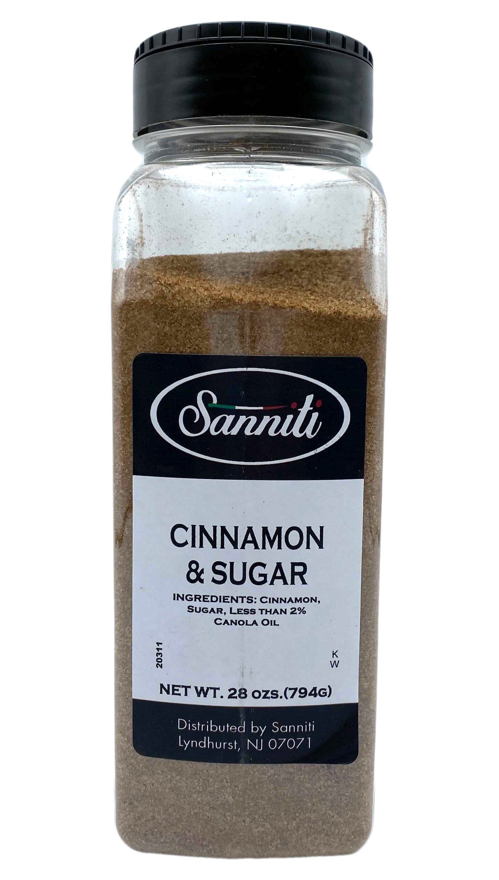 Sanniti Cinnamon and Sugar, 28 oz (794 g)