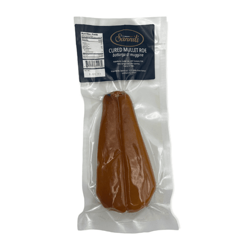 Sanniti Cured Mullet Roe, 3 oz Seafood Sanniti