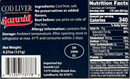 Sanniti Danish Cod Liver, 4.27 oz (121 g) Seafood Sanniti