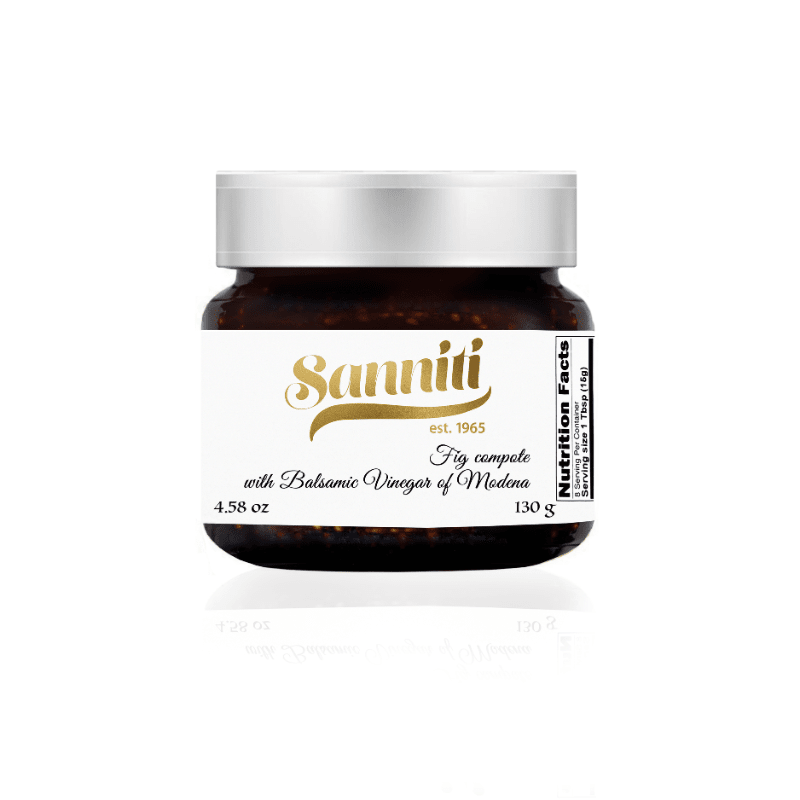Sanniti Fig Compote with Balsamic Vinegar, 4.58 oz Pantry Sanniti 