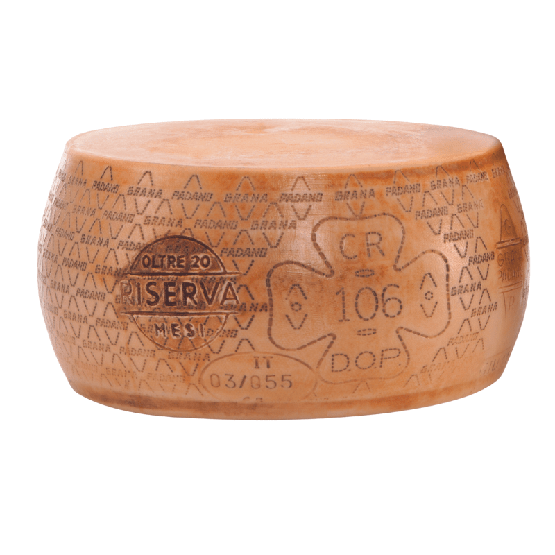 Sanniti Grana Padano Aged Cheese Wheel, 84 Lbs Cheese Sanniti