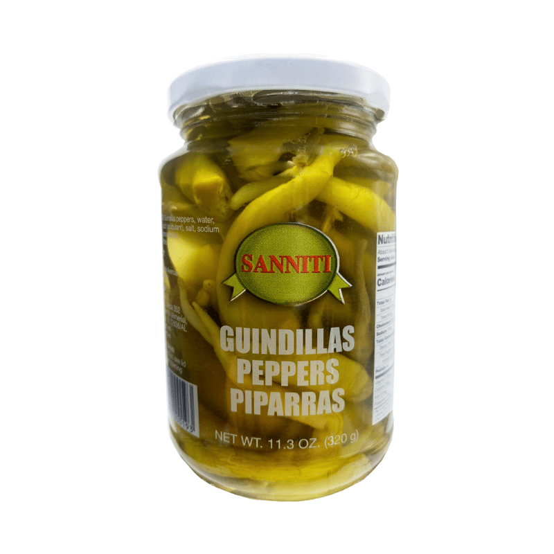 Sanniti Guindilla Peppers Piparras 'Pepperoncini', 11.3 oz Fruits & Veggies Sanniti 