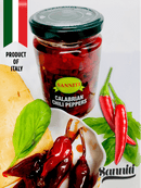 Sanniti Italian Calabrian Hot Long Chili Peppers - 10 oz Fruits & Veggies Sanniti