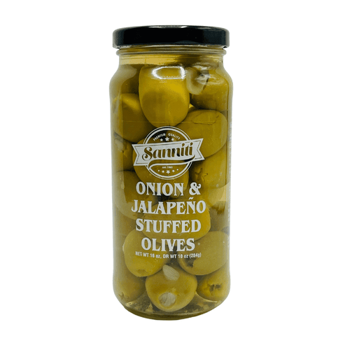 Sanniti Jalapeno & Onion Stuffed Olives,16 oz Olives & Capers Sanniti 