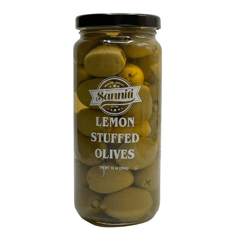 Sanniti Lemon Stuffed Olives, 16 oz Olives & Capers Sanniti