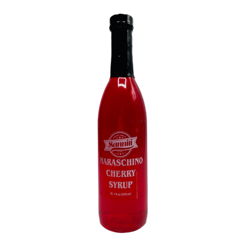 Sanniti Maraschino Cherry Syrup, 12.7 oz Sanniti