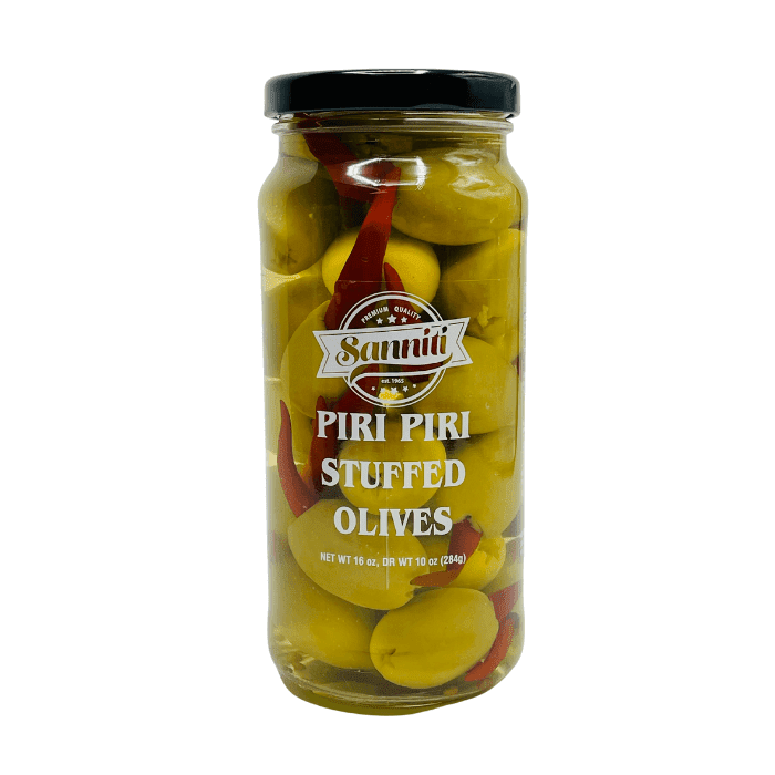 Sanniti Piri Piri Stuffed Olives,16 oz Olives & Capers Sanniti 