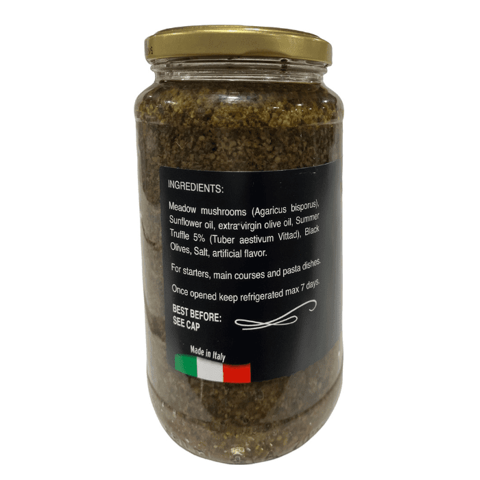 Sanniti Premium Black Truffle Sauce, 17.6 oz Sauces & Condiments Sanniti 