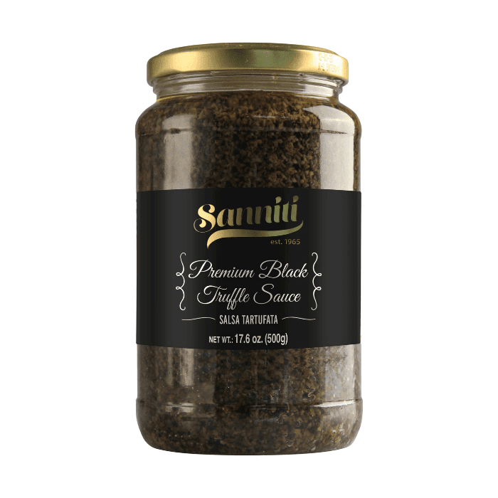 Sanniti Premium Black Truffle Tartufata Sauce, 17.6 oz Sauces & Condiments Sanniti