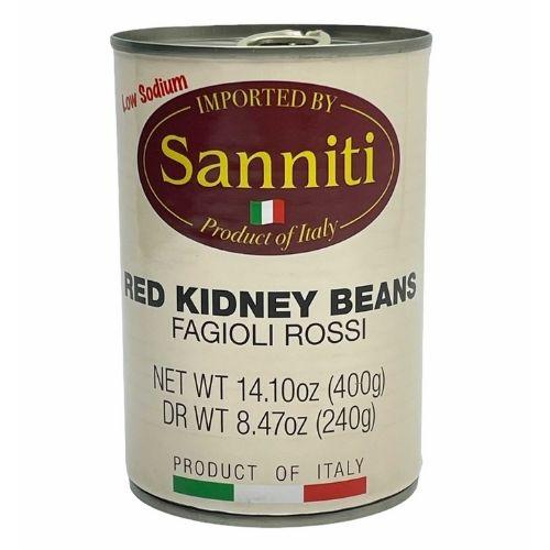 Sanniti Red Kidney Beans Can, 14 oz Pasta & Dry Goods Sanniti 