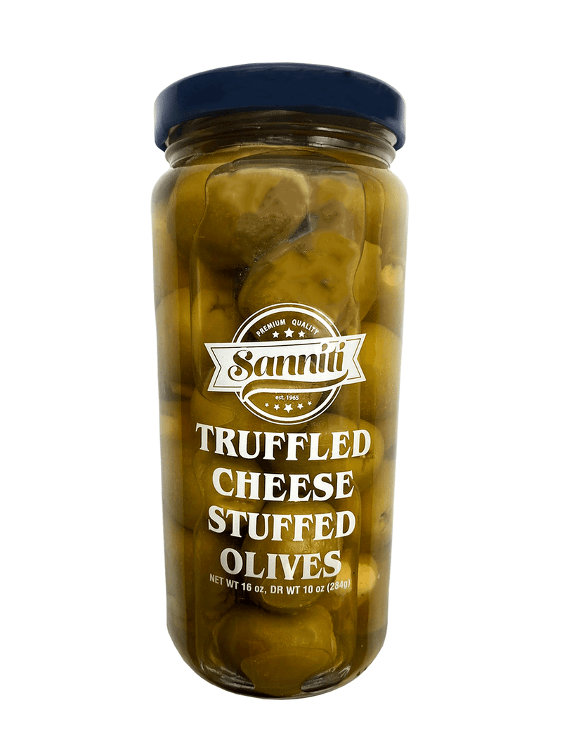 Sanniti Truffled Cheese Stuffed Olives,16 oz Olives & Capers Sanniti