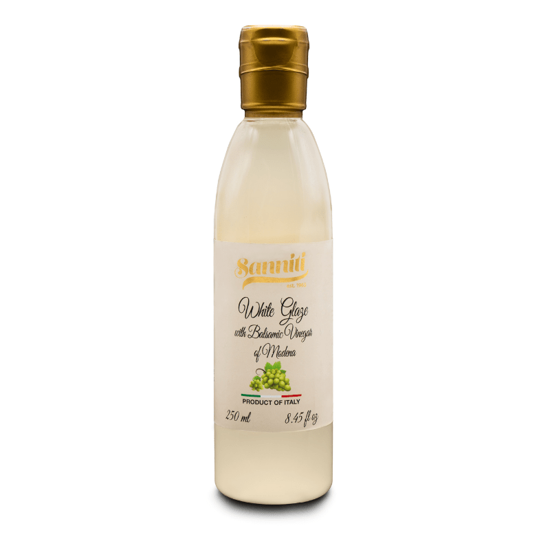 Sanniti White Glaze with Balsamic Vinegar of Modena, 8.45 oz Oil & Vinegar Sanniti