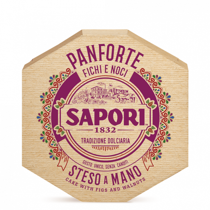 Sapori Panforte Figs and Walnuts, 9.88 oz Sweets & Snacks Sapori
