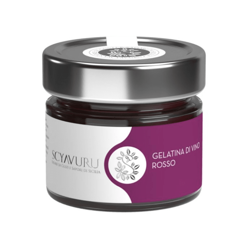 Scyavuru Nero d'Avola Wine Jelly, 6.35 oz | 180g Pantry Scyavuru