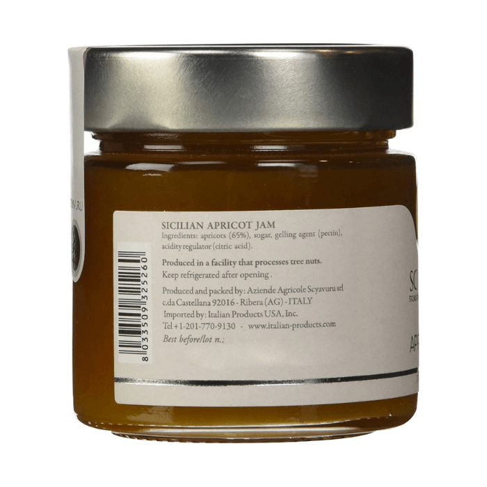 Scyavuru Sicilian Apricot Jam, 8.8 oz Pantry Scyavuru 