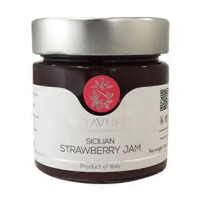 Scyavuru Sicilian Strawberry Jam, 8.8 oz Pantry Scyavuru