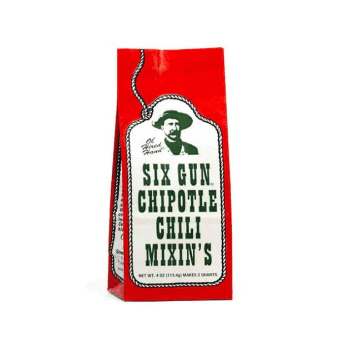 Six Gun Chipotle Chili Mixin's, 4 oz Pantry Six Gun