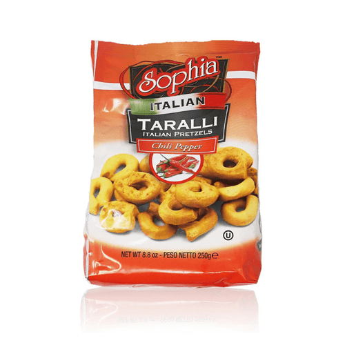 Sophia Chili Pepper Taralli, 8.8 oz Sweets & Snacks Sophia