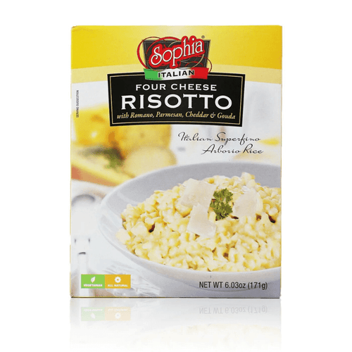 Sophia Four Cheese Risotto, 6.3 oz Pasta & Dry Goods Sophia