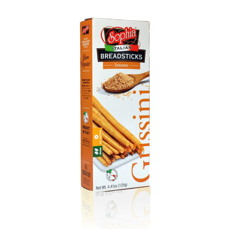 Sophia Grissini Sesame Breadsticks, 4.4 oz Sweets & Snacks Sophia