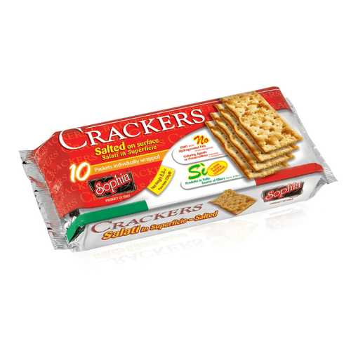 Sophia Italian Salted Crackers, 8.8 oz Sweets & Snacks Sophia