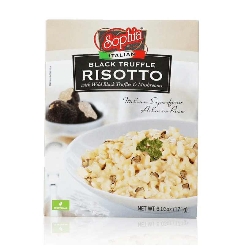 Sophia Risotto with Wild Black Truffle & Mushrooms, 6.03 oz Pasta & Dry Goods Sophia