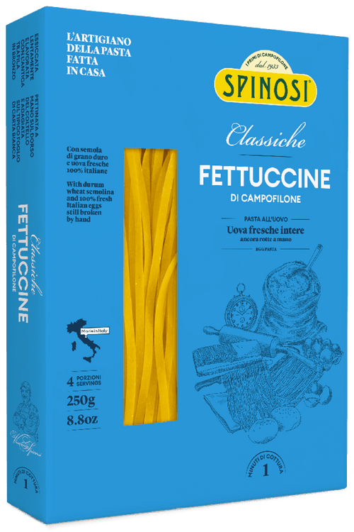 Spinosi Fettuccine Egg Pasta, 8.8 oz (250 g) Pasta & Dry Goods Spinosi 