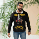 #SquadGoals Adventure Ted AOP Unisex Pullover Hoodie - Black