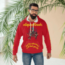 #SquadGoals Adventure Ted AOP Unisex Pullover Hoodie - Maroon