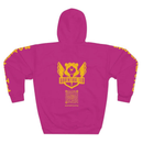 #SquadGoals Adventure Ted AOP Unisex Pullover Hoodie - Pink