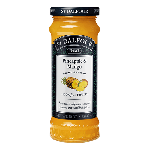 St Dalfour Pineapple & Mango Fruit Spread, 10 oz Pantry St. Dalfour