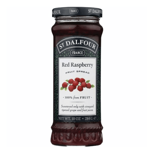St Dalfour Red Raspberry Fruit Spread, 10 oz Pantry St. Dalfour
