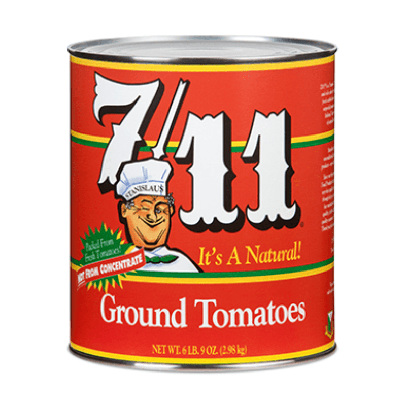 Stanislaus 7/11 Ground Tomatoes, 6.7 Lbs Supermarket Italy