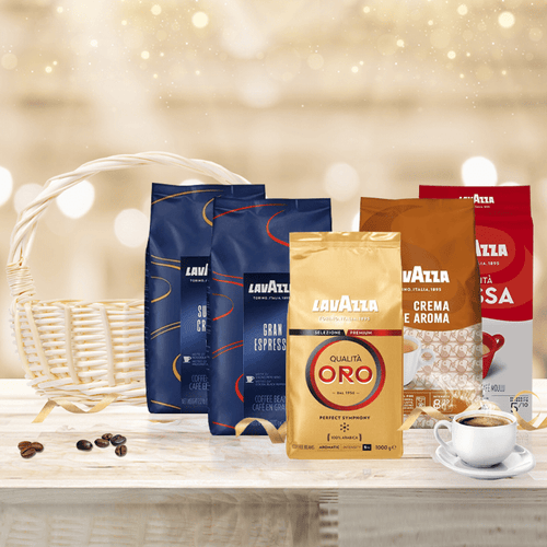 Supermarket Italy "The Big Lavazza" Gift Basket Coffee Supermarket Italy