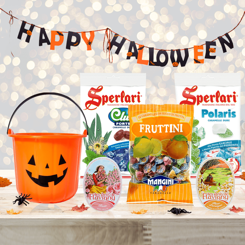 Supermarket Italy's "Trick or Treat" Halloween Bucket Gift Basket Supermarket Italy