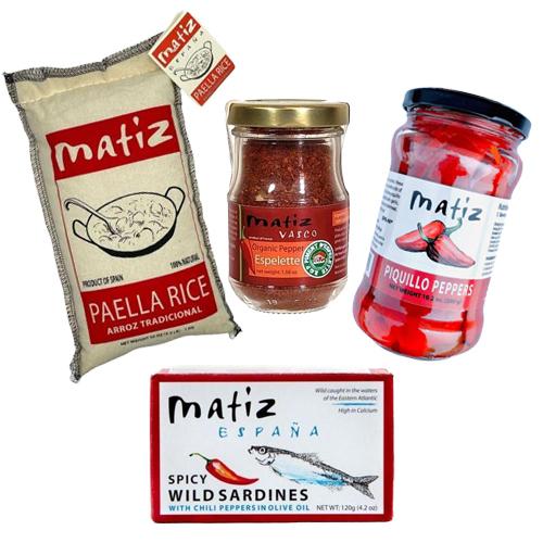 Supermarketitaly "Matiz Red Pepper Paella" Bundle Bundle Supermarket Italy 