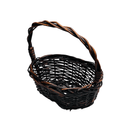 Supermarketitaly Small Brown Basket Gift Basket Supermarket Italy