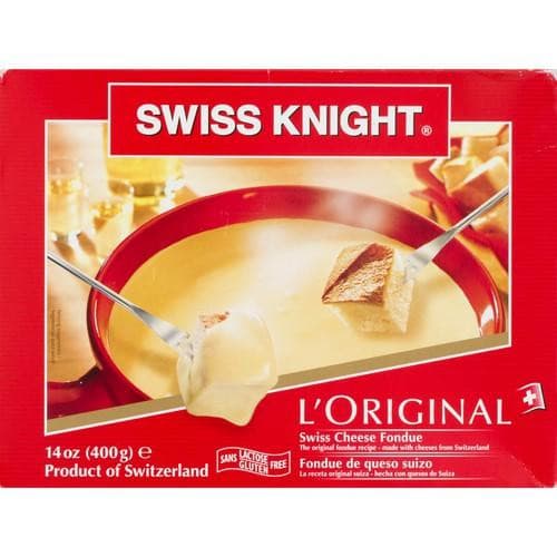 Swiss Knight L'Original Swiss Cheese Fondue, 14 oz Cheese Emmi