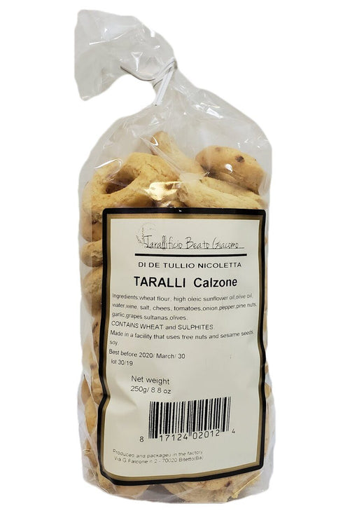 Taralli Calzone Beato Giacomo, 250 grams