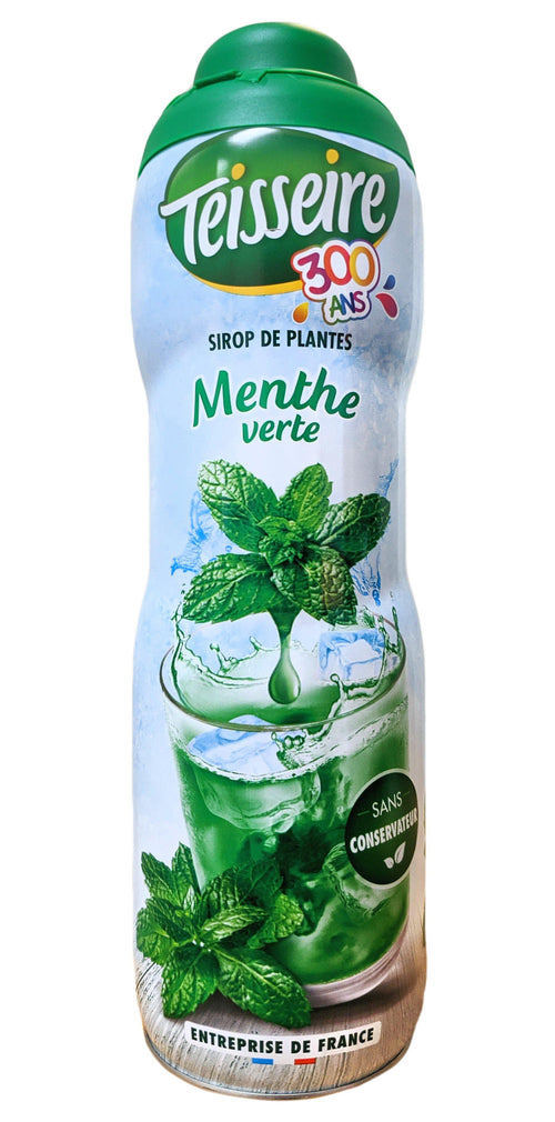 Teisseire French Mint Syrup, 20 oz Coffee & Beverages Teisseire 