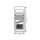 Tescoma Combined Flat Grater Home & Kitchen Tescoma