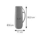 Tescoma Orange Thermos With Cup Home & Kitchen Tescom