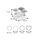 Tescoma Presto Foodstyle Canape Makers, 4 Shapes Home & Kitchen Tescoma