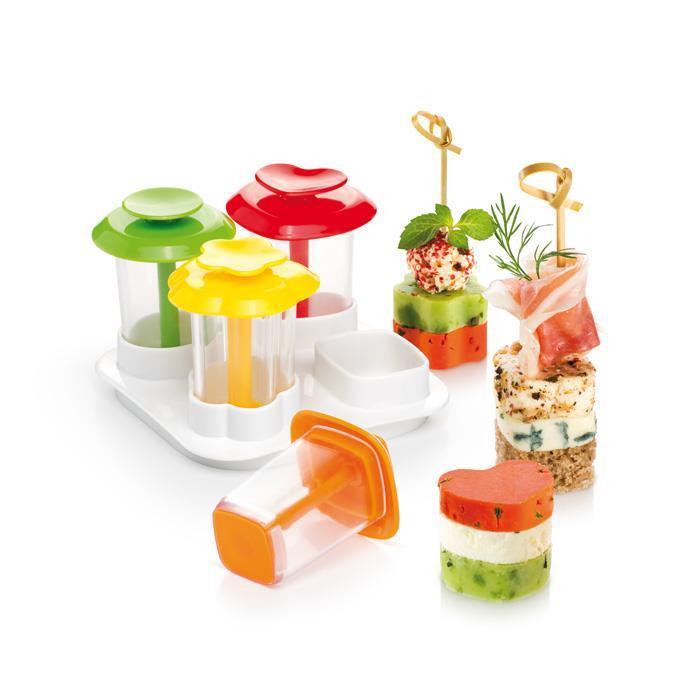 Tescoma Presto Foodstyle Canape Makers, 4 Shapes Home & Kitchen Tescoma